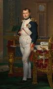 Jacques-Louis David Napoleon in his Study (mk08) USA oil painting artist